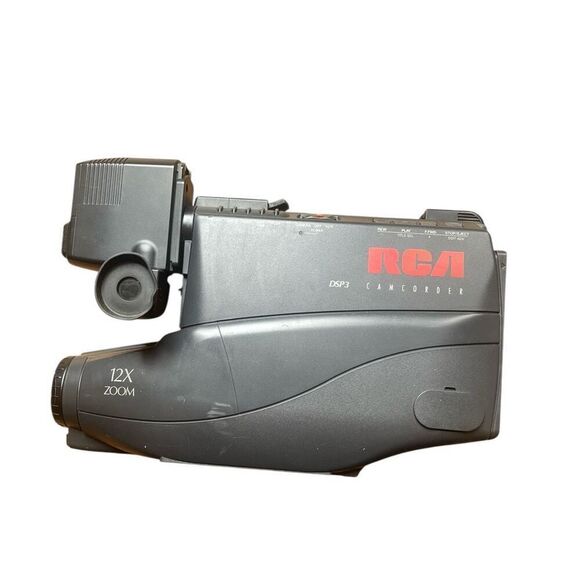 RCA DSP3 12x Zoom Camcorder VHS Not Tested Used For Parts No Battery Accessories - Picture 1 of 9